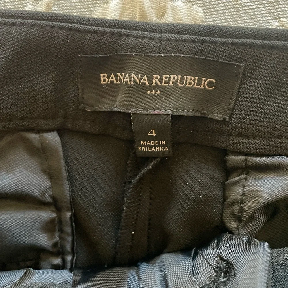 Banana Republic Classic‎ Black Trousers women’s pants business casual 4